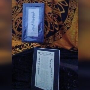 Ogham Wishes RATH DĒORT-PROSPERITY plaque